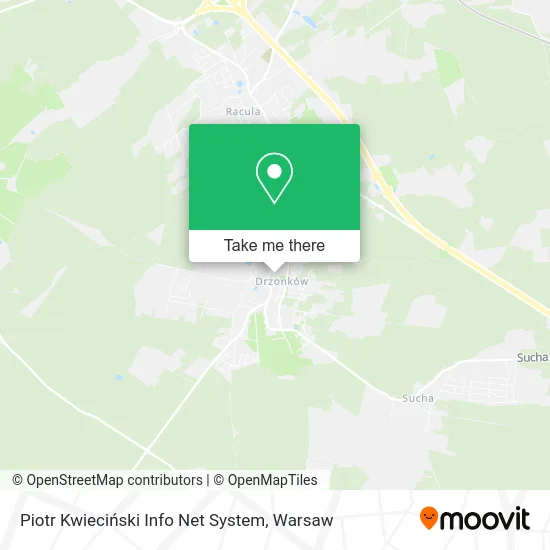 Piotr Kwieciński Info Net System map