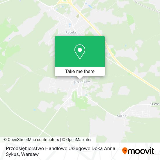 Przedsiębiorstwo Handlowe Usługowe Doka Anna Sykus map