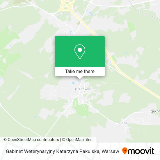 Gabinet Weterynaryjny Katarzyna Pakulska map