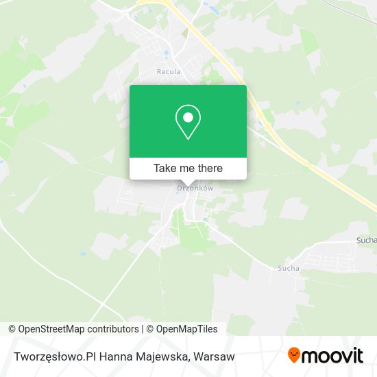 Tworzęsłowo.Pl Hanna Majewska map