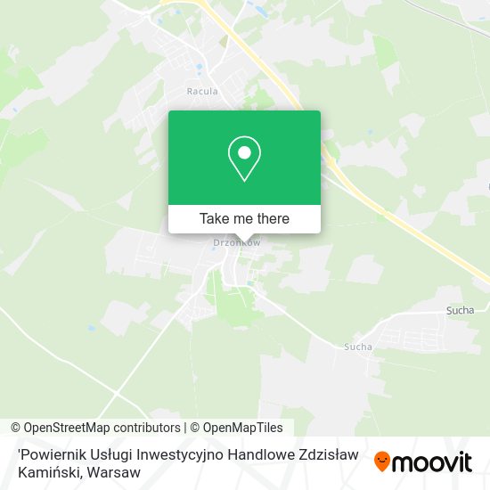 'Powiernik Usługi Inwestycyjno Handlowe Zdzisław Kamiński map