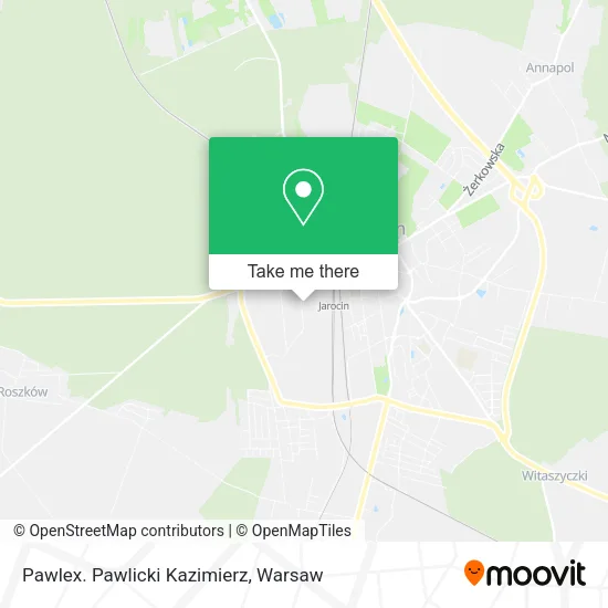 Карта Pawlex. Pawlicki Kazimierz
