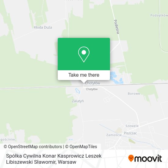 Spółka Cywilna Konar Kasprowicz Leszek Libiszewski Sławomir map