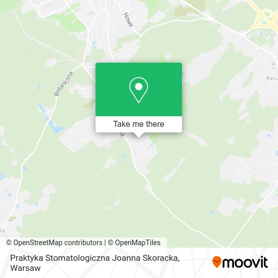 Praktyka Stomatologiczna Joanna Skoracka map