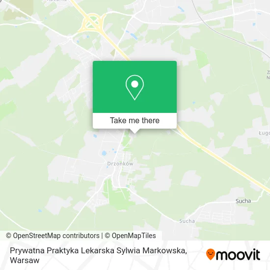 Карта Prywatna Praktyka Lekarska Sylwia Markowska