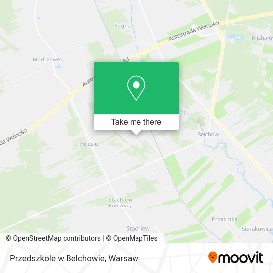 Карта Przedszkole w Belchowie