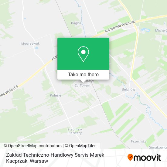 Zakład Techniczno-Handlowy Servis Marek Kacprzak map