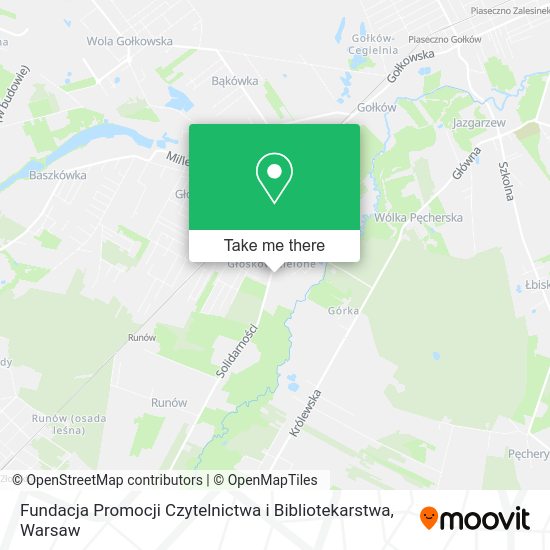 Fundacja Promocji Czytelnictwa i Bibliotekarstwa map