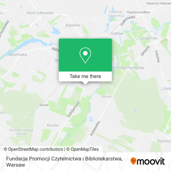 Fundacja Promocji Czytelnictwa i Bibliotekarstwa map