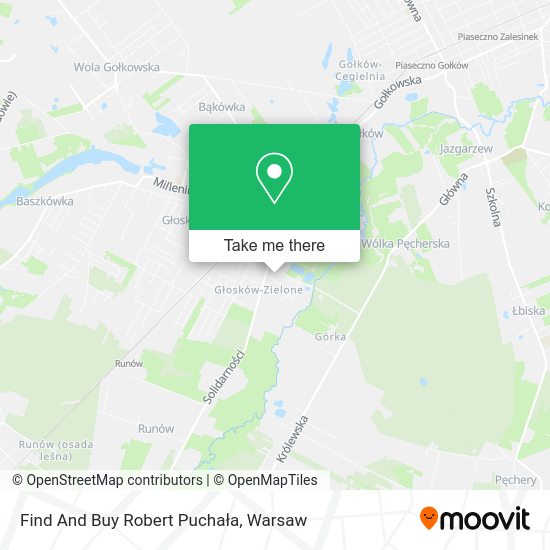 Find And Buy Robert Puchała map