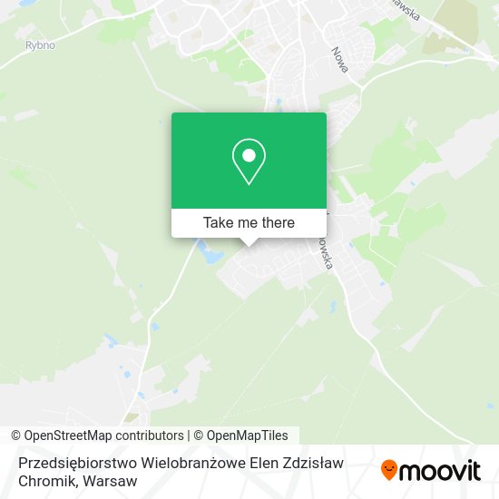 Przedsiębiorstwo Wielobranżowe Elen Zdzisław Chromik map