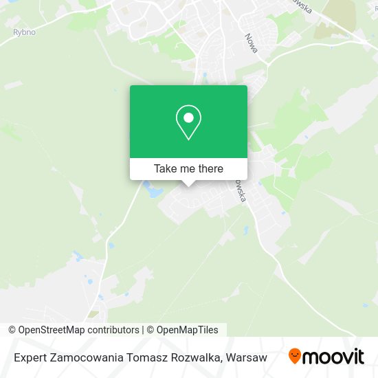 Expert Zamocowania Tomasz Rozwalka map