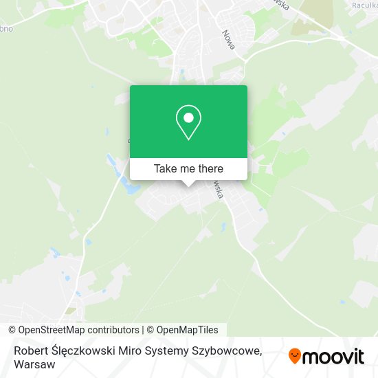 Robert Ślęczkowski Miro Systemy Szybowcowe map