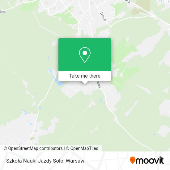 Szkoła Nauki Jazdy Solo map