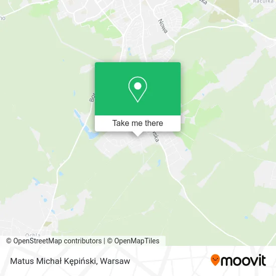 Matus Michał Kępiński map
