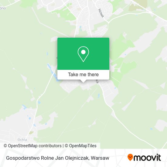 Gospodarstwo Rolne Jan Olejniczak map