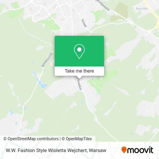 W.W. Fashion Style Wioletta Wejchert map