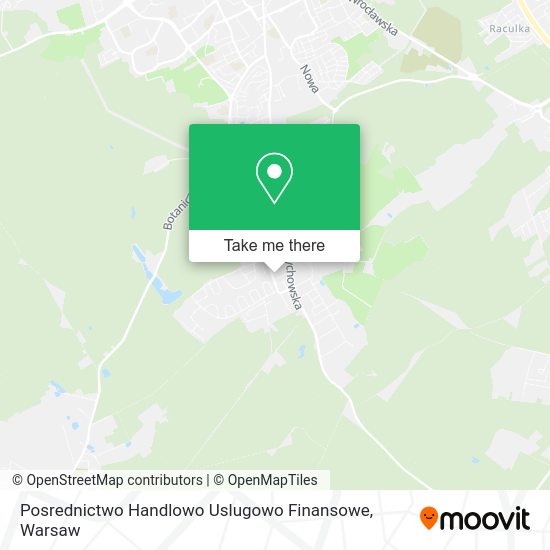 Posrednictwo Handlowo Uslugowo Finansowe map