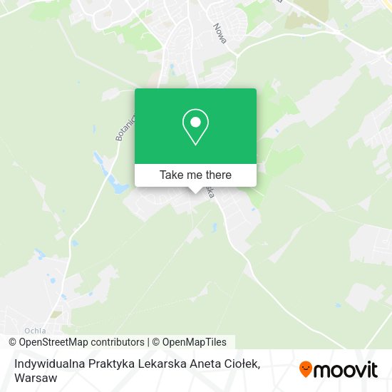 Indywidualna Praktyka Lekarska Aneta Ciołek map