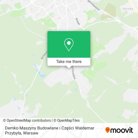 Demko Maszyny Budowlane i Części Waldemar Przybyła map