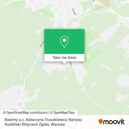 Bawmy s.c. Katarzyna Truszkiewicz Bartosz Kudliński Wojciech Zgoła map