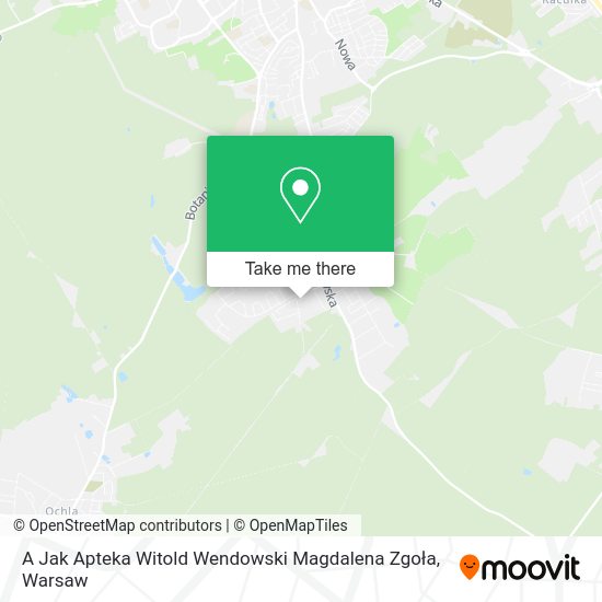 A Jak Apteka Witold Wendowski Magdalena Zgoła map