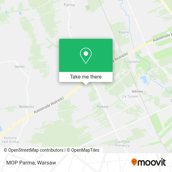 Карта MOP Parma