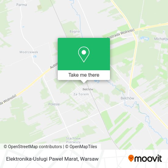 Elektronika-Usługi Paweł Marat map