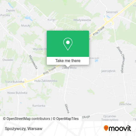 Карта Spożywczy