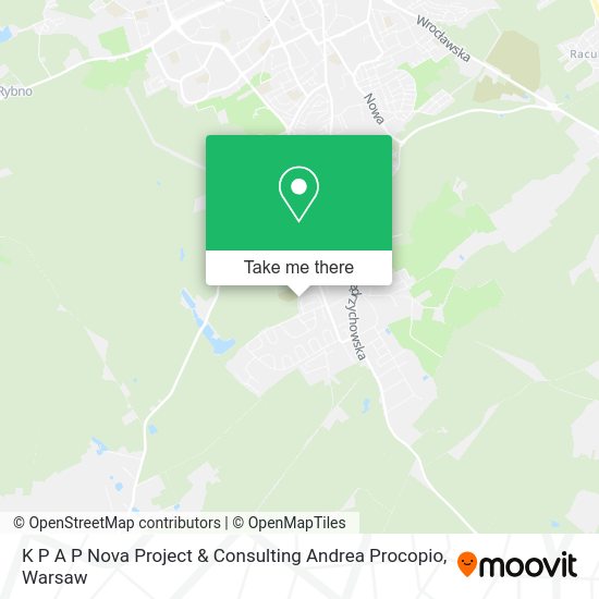 K P A P Nova Project & Consulting Andrea Procopio map