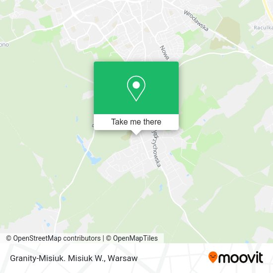 Granity-Misiuk. Misiuk W. map