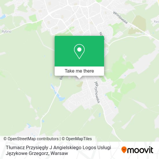 Tłumacz Przysięgły J Angielskiego Logos Usługi Językowe Grzegorz map