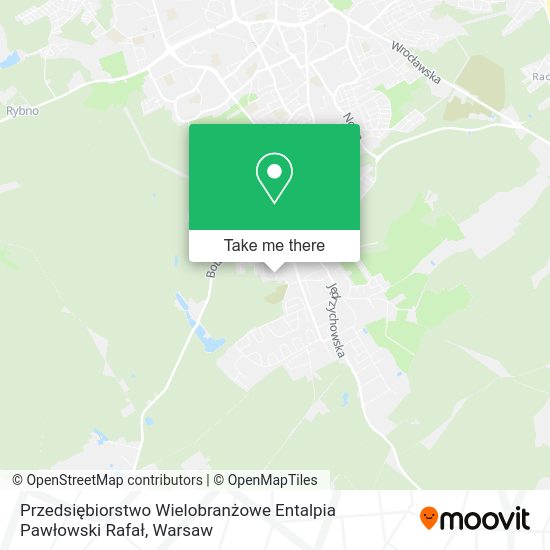 Przedsiębiorstwo Wielobranżowe Entalpia Pawłowski Rafał map