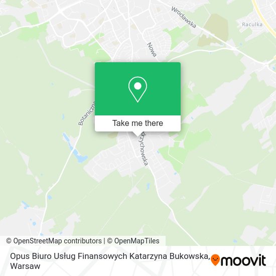 Opus Biuro Usług Finansowych Katarzyna Bukowska map