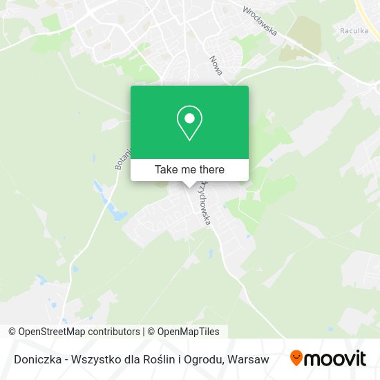 Doniczka - Wszystko dla Roślin i Ogrodu map