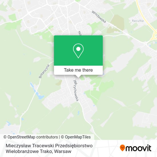 Mieczysław Tracewski Przedsiębiorstwo Wielobranżowe Trako map