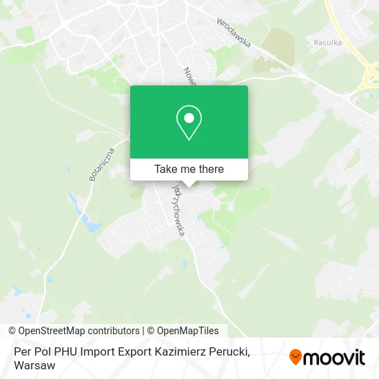 Карта Per Pol PHU Import Export Kazimierz Perucki
