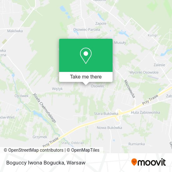 Boguccy Iwona Bogucka map