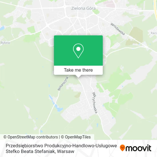 Карта Przedsiębiorstwo Produkcyjno-Handlowo-Usługowe Stefko Beata Stefaniak