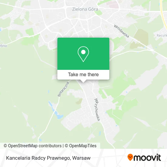 Карта Kancelaria Radcy Prawnego
