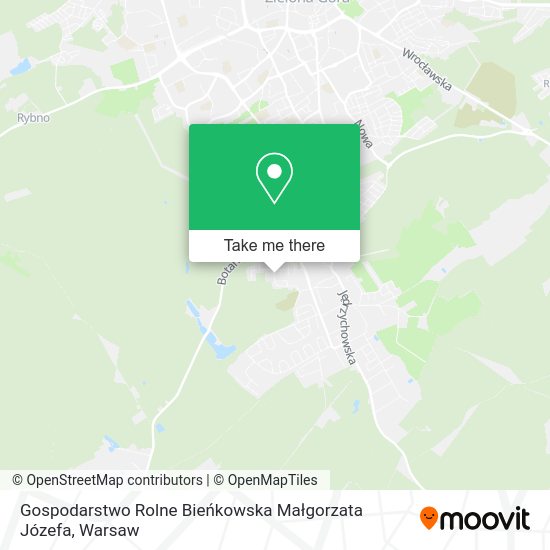 Gospodarstwo Rolne Bieńkowska Małgorzata Józefa map