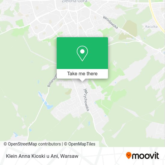 Klein Anna Kioski u Ani map