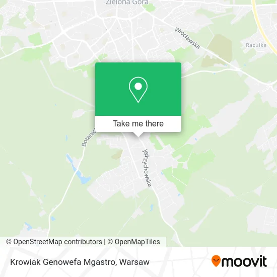 Карта Krowiak Genowefa Mgastro