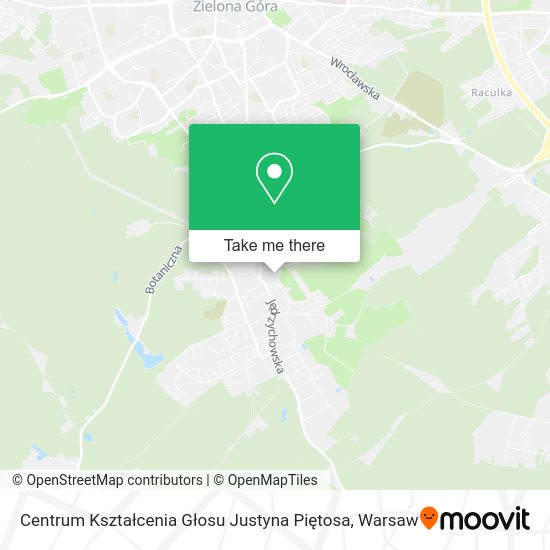 Centrum Kształcenia Głosu Justyna Piętosa map