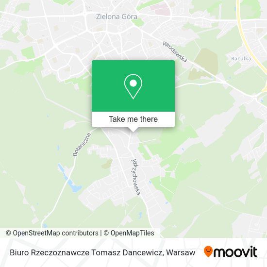 Biuro Rzeczoznawcze Tomasz Dancewicz map