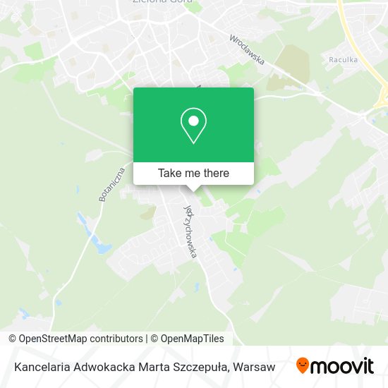 Kancelaria Adwokacka Marta Szczepuła map