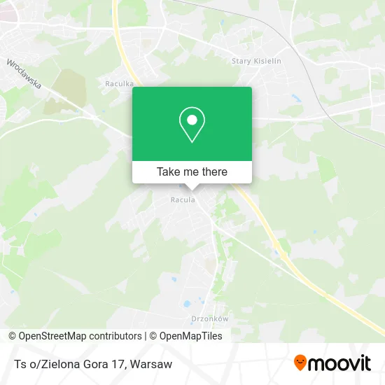 Карта Ts o/Zielona Gora 17