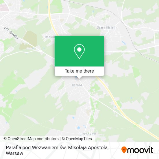 Parafia pod Wezwaniem św. Mikołaja Apostoła map