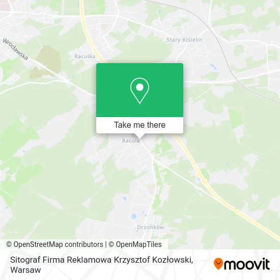 Sitograf Firma Reklamowa Krzysztof Kozłowski map