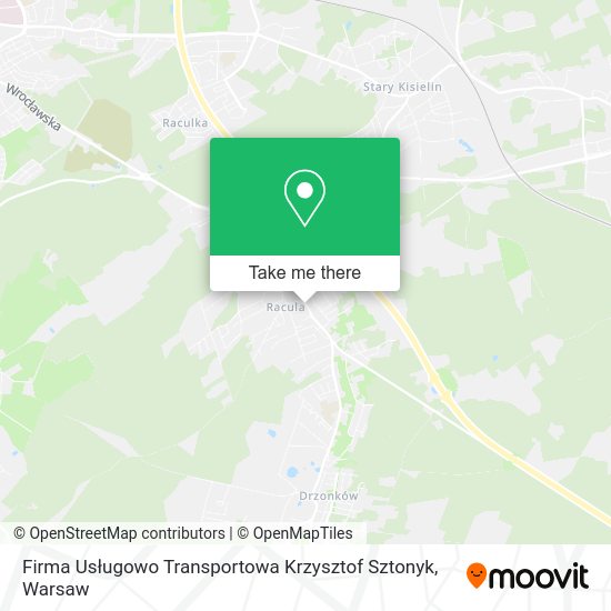 Firma Usługowo Transportowa Krzysztof Sztonyk map